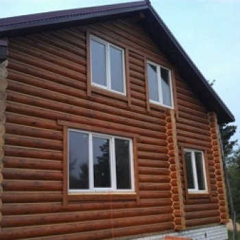 Деревянный дом из бревна. г.Нижний Новгород